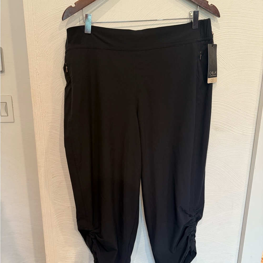 CALIA Black Jogger Track Pants